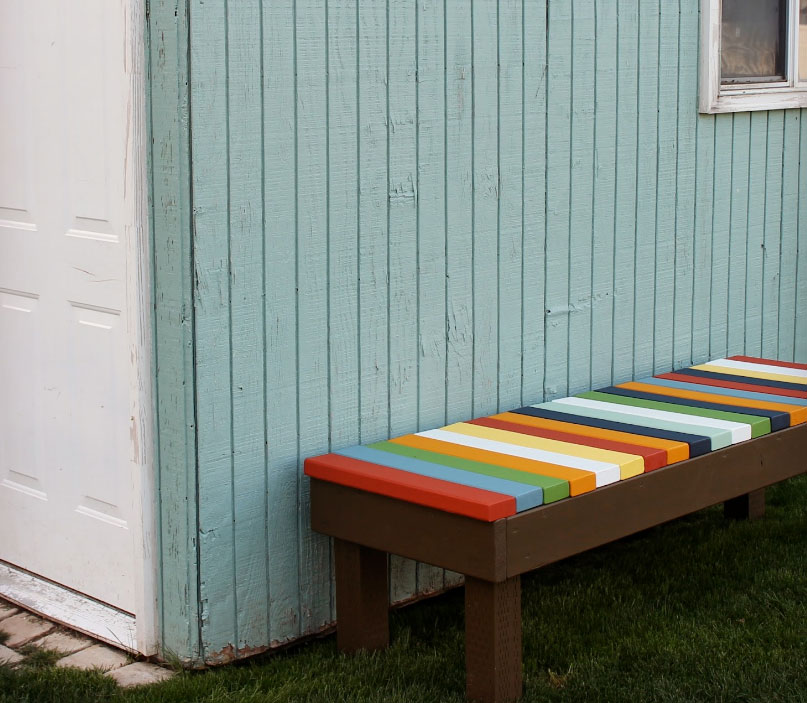 Colorful Bench