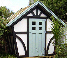 The Tudor Style Shed